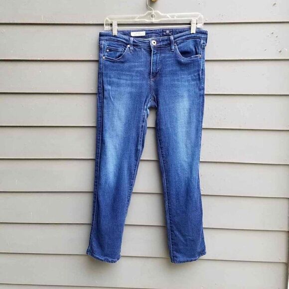 AG Adriano Goldschmield The Prima Mid Rise Cigarette Jean size 28R - Picture 1 of 13
